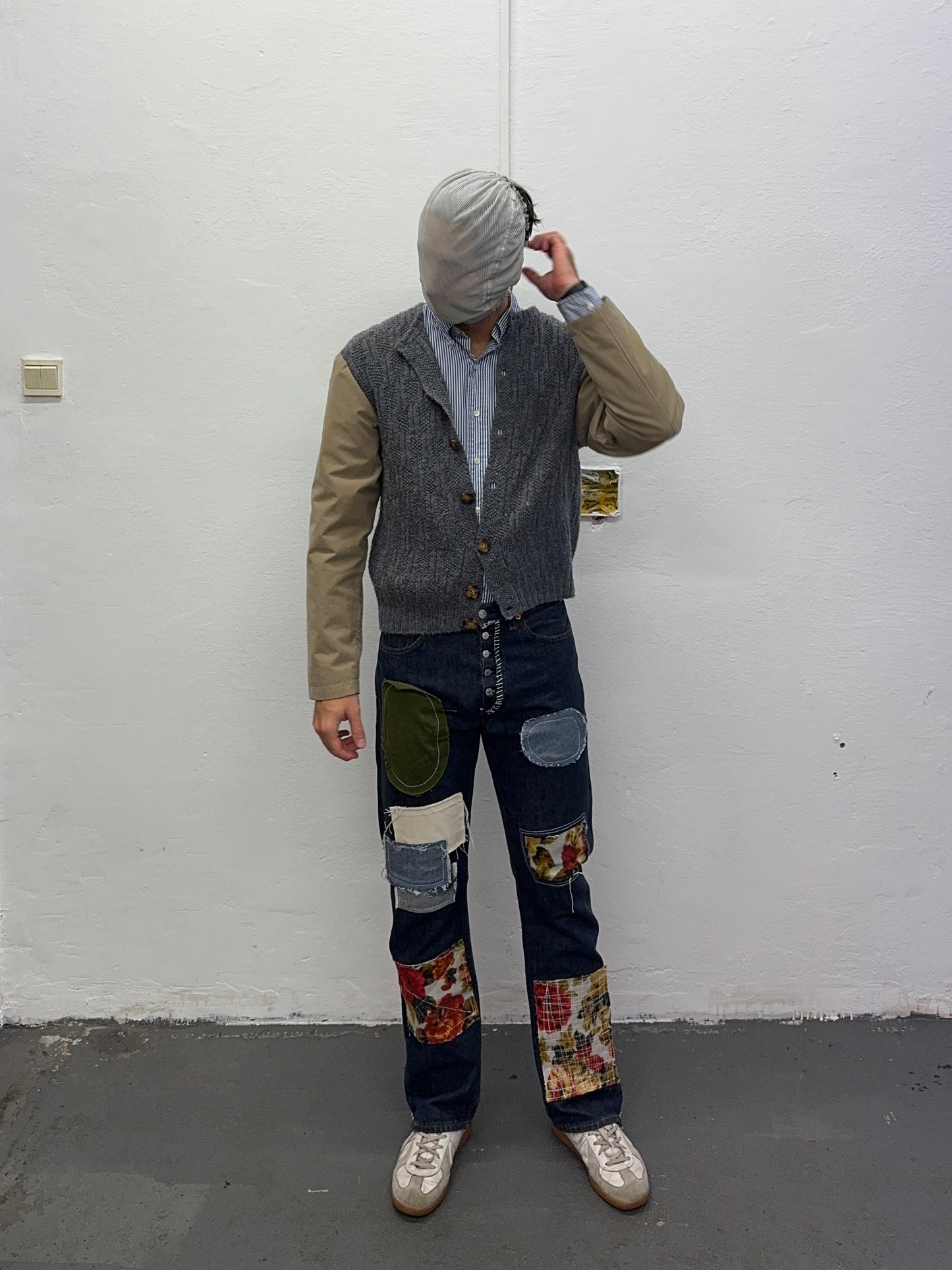 Patchwork Floral Jeans