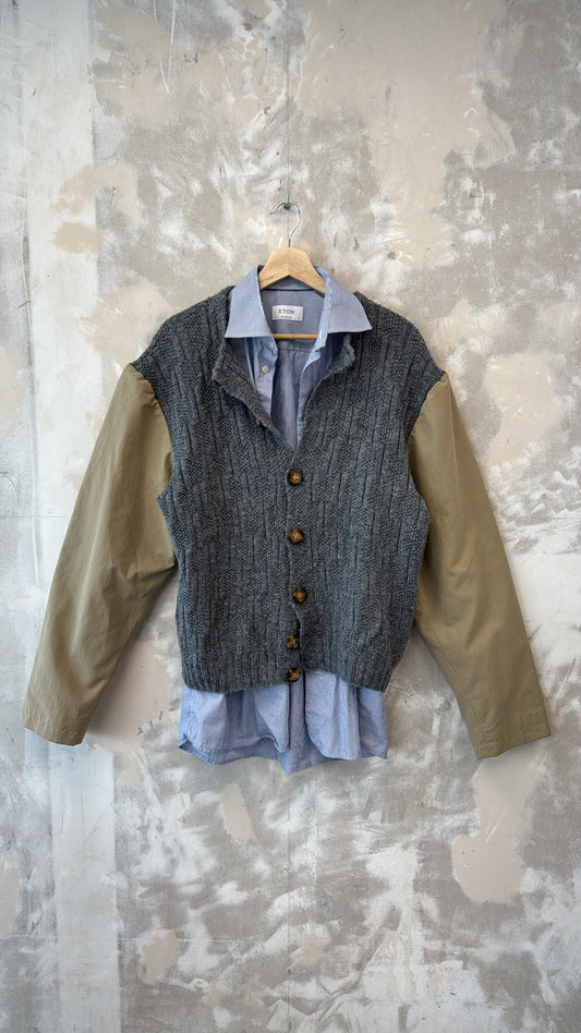 Hybrid sweater