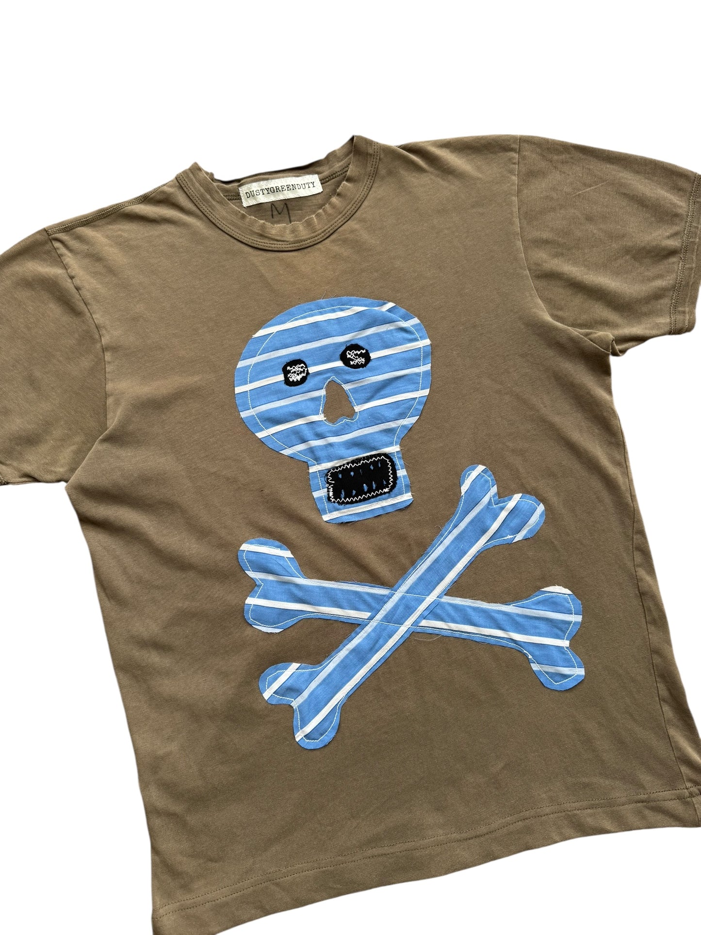 Striped Jolly Roger Tee