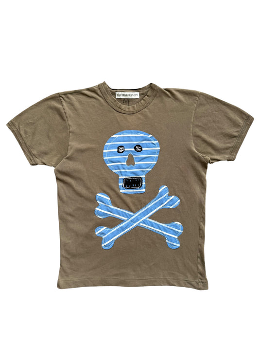 Striped Jolly Roger Tee