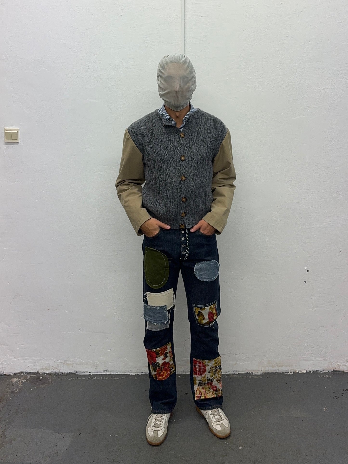 Patchwork Floral Jeans