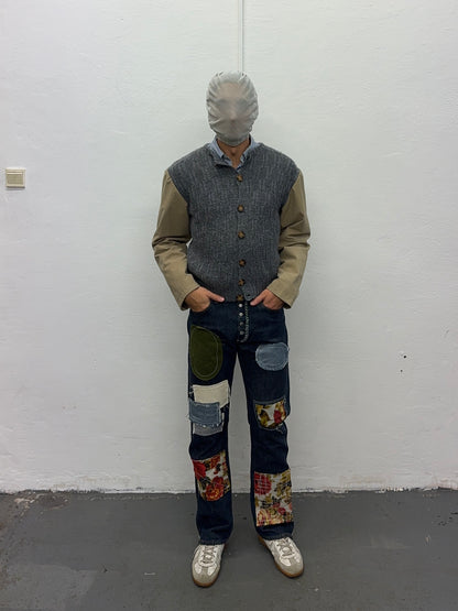 Patchwork Floral Jeans