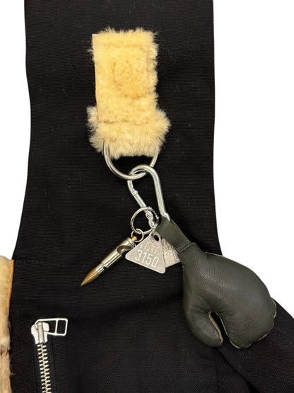 Futrzana torba pocztowa