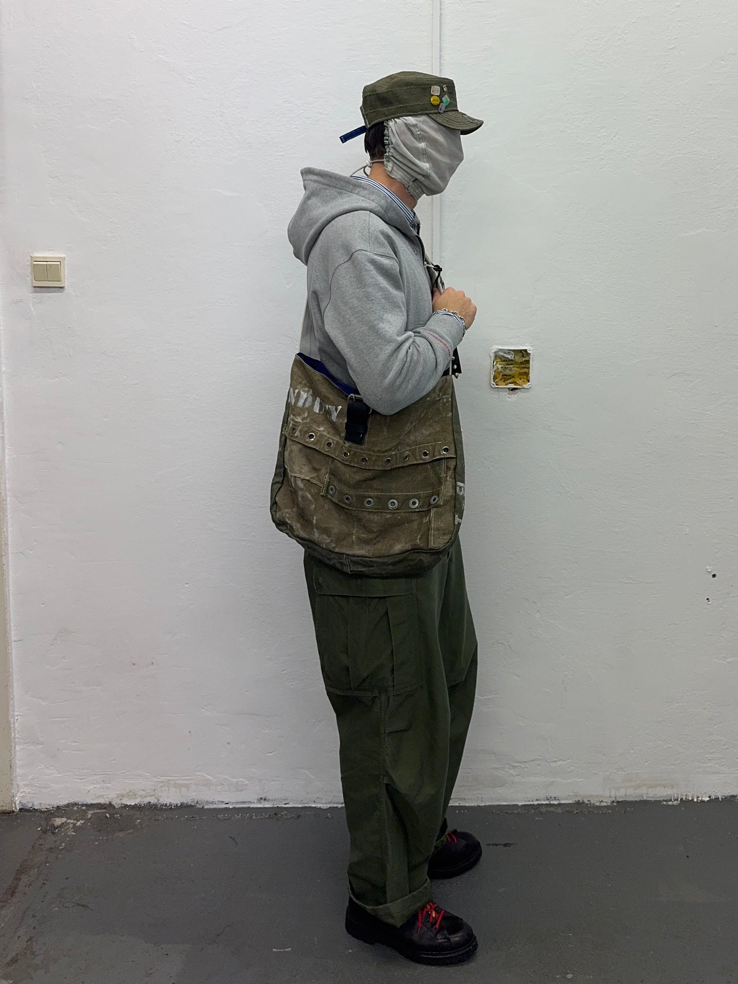 Military Patchwork Bag