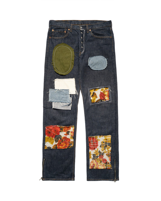 Patchwork Floral Jeans