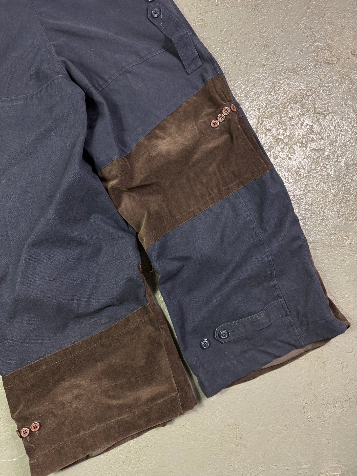 Hybrid Suede Pants