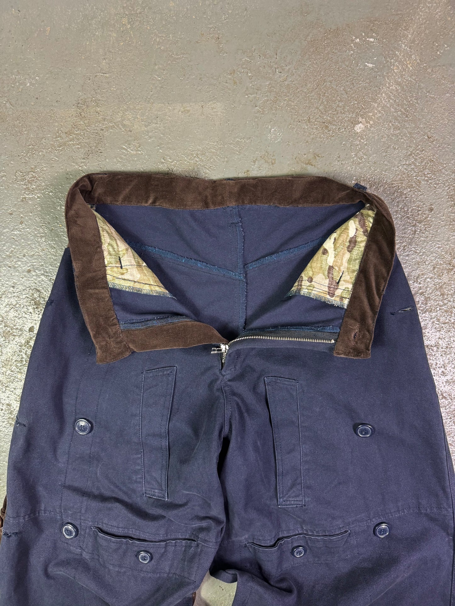 Hybrid Suede Pants