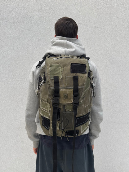 Military Patchwork Bagpack
