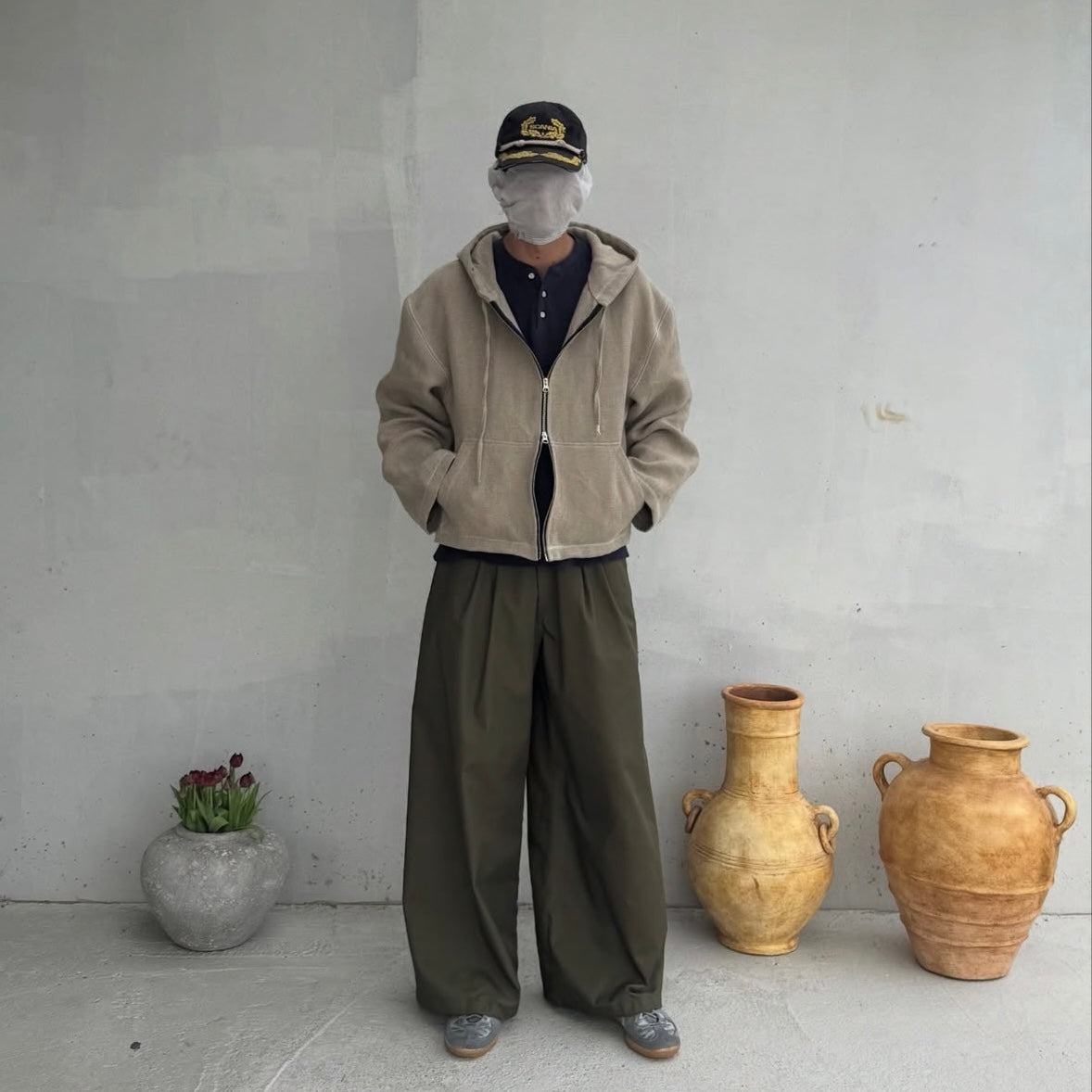 Bluza Lniana (Szara)