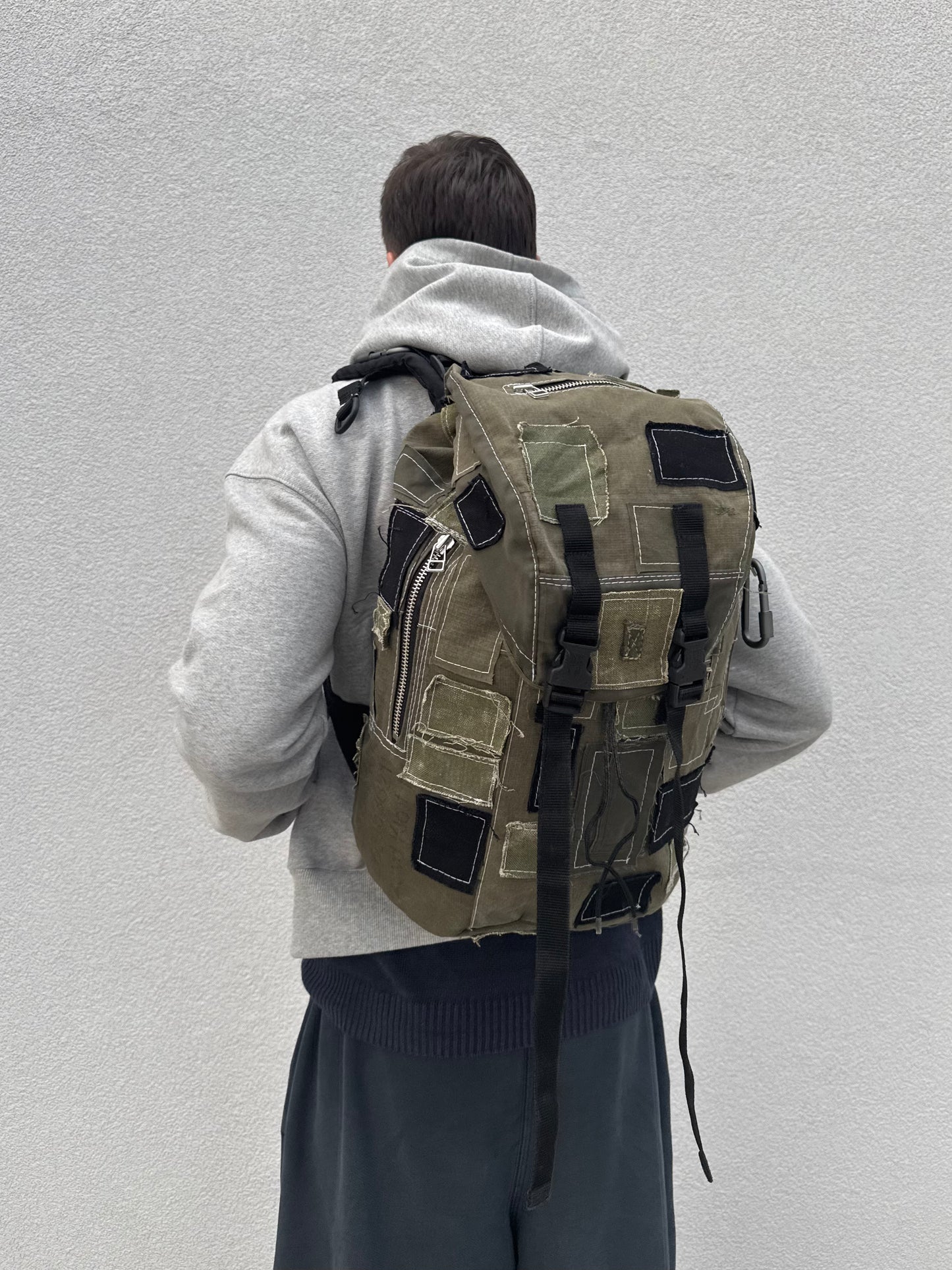 Military Patchwork Bagpack