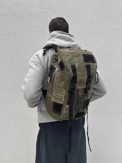 Military Patchwork Bagpack
